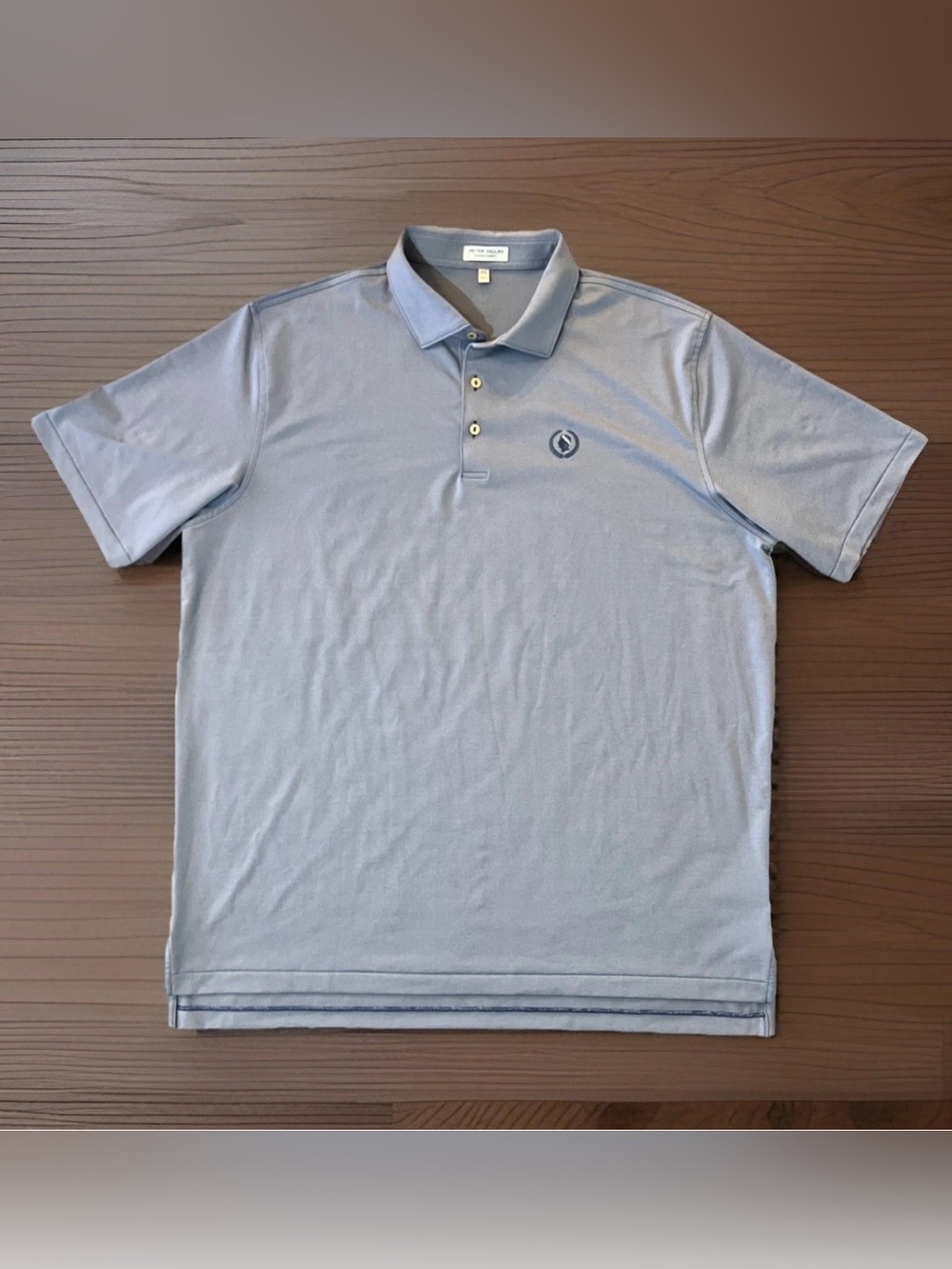 Peter Millar Summer Comfort Polo Mens XXL Blue Lightweight Golf Shirt
